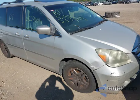 2005 Honda Odyssey Ex-L from USA, damaged, VIN 5FNRL38775B065521